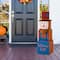 Glitzhome® 36" Double Sided Stacked Pumpkins Halloween Porch Decor